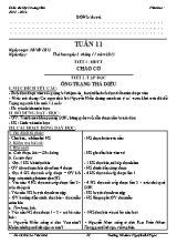 Giáo án điện tử Lớp 4 - Tuần 11 - Năm học 2015-2016 - Lò Văn Hóa